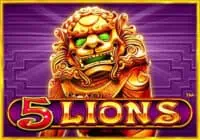 ทดลองเล่น 5 lions สล็อตค่าย pragmatic play ฟรี