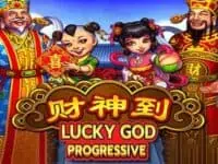 ทดลองเล่น Lucky God Progressive สล็อตค่าย Joker Gaming ฟรี