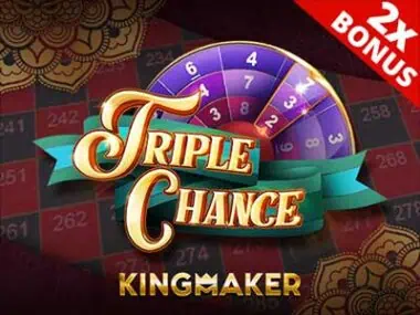 Triple Chance เกมสล็อตค่าย Kingmaker ทดลองเล่นฟรี
